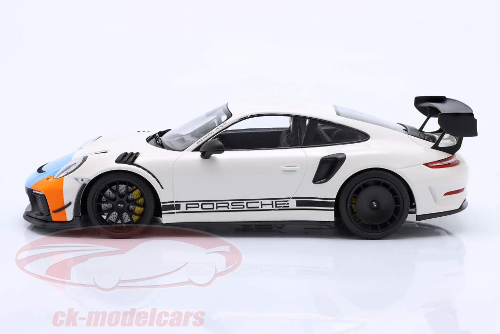 Porsche 911 (991.2) GT3 RS MR Manthey Racing weiß 1:18 Minichamps