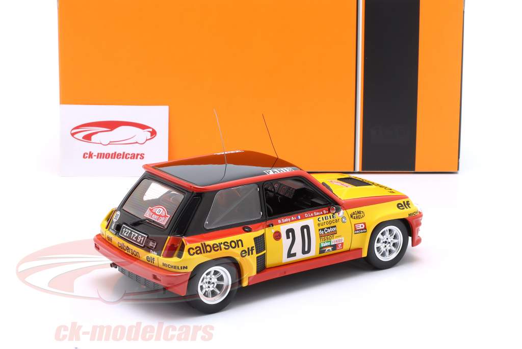 Renault 5 Turbo #20 集会 蒙特 颂歌 1981 Saby, Le Saux 1:18 Ixo