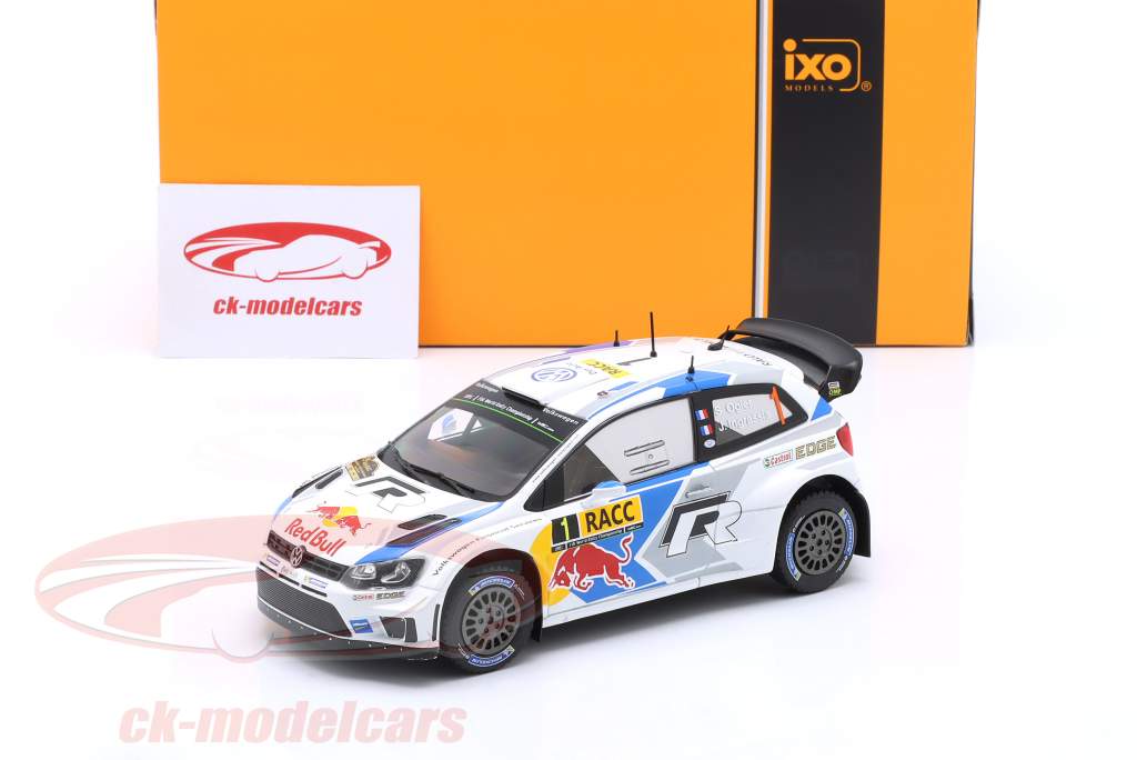 Volkswagen VW Polo WRC #1 winner rally Catalunya 2014 Ogier, Ingrassia 1:24 Ixo