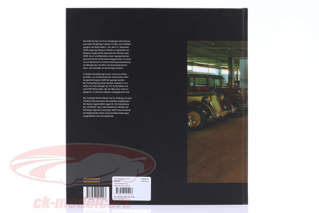 En bog: indsigt - Det Audi Inc afhentning af køretøjer (Tysk)