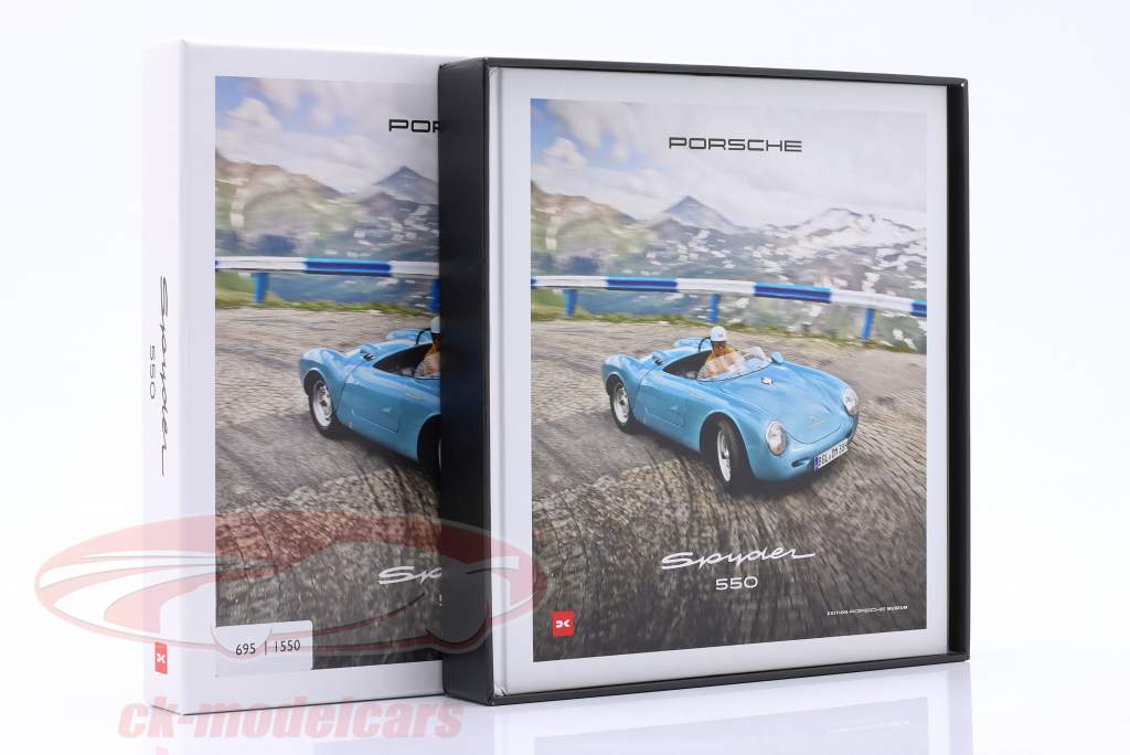 Libro: Porsche 550 Spyder (Alemán & Inglés)