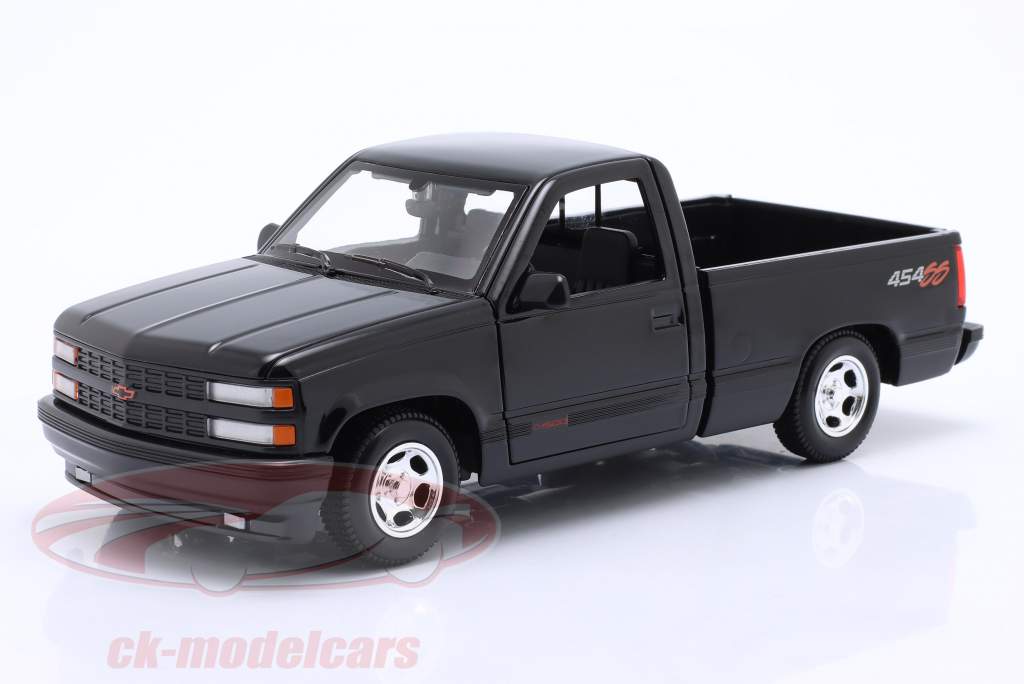 Chevrolet 454 SS Pick-Up Año de construcción 1993 negro 1:24 Maisto