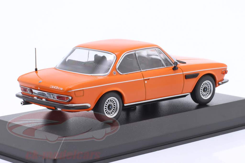 BMW 3.0 CS (E9) Año de construcción 1969 inka naranja 1:43 Minichamps