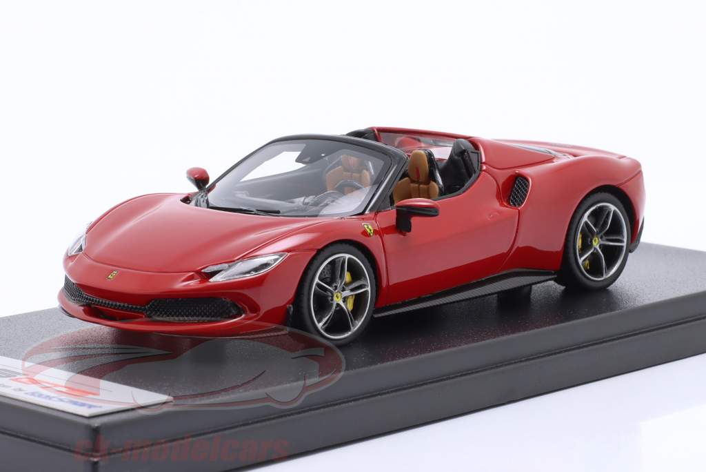 Ferrari 296 GTS Byggeår 2022 new rosso corsa metallic 1:43 LookSmart