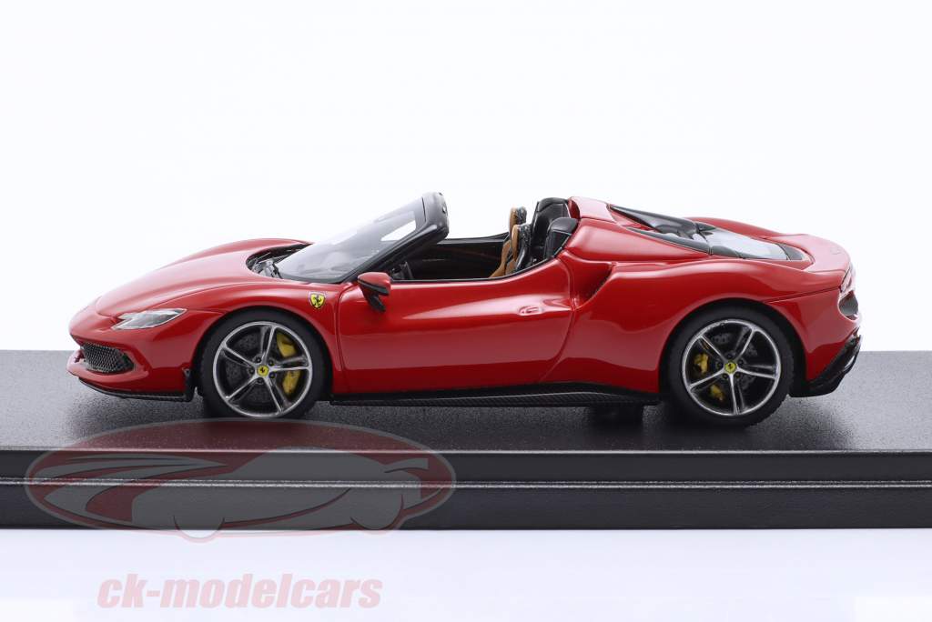 Ferrari 296 GTS Baujahr 2022 new rosso corsa metallic 1:43 LookSmart