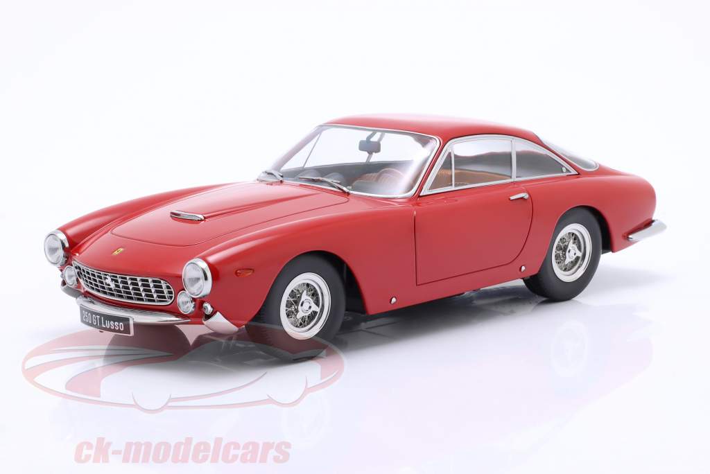 Ferrari 250 GT Lusso Année de construction 1962 rouge 1:18 KK-Scale