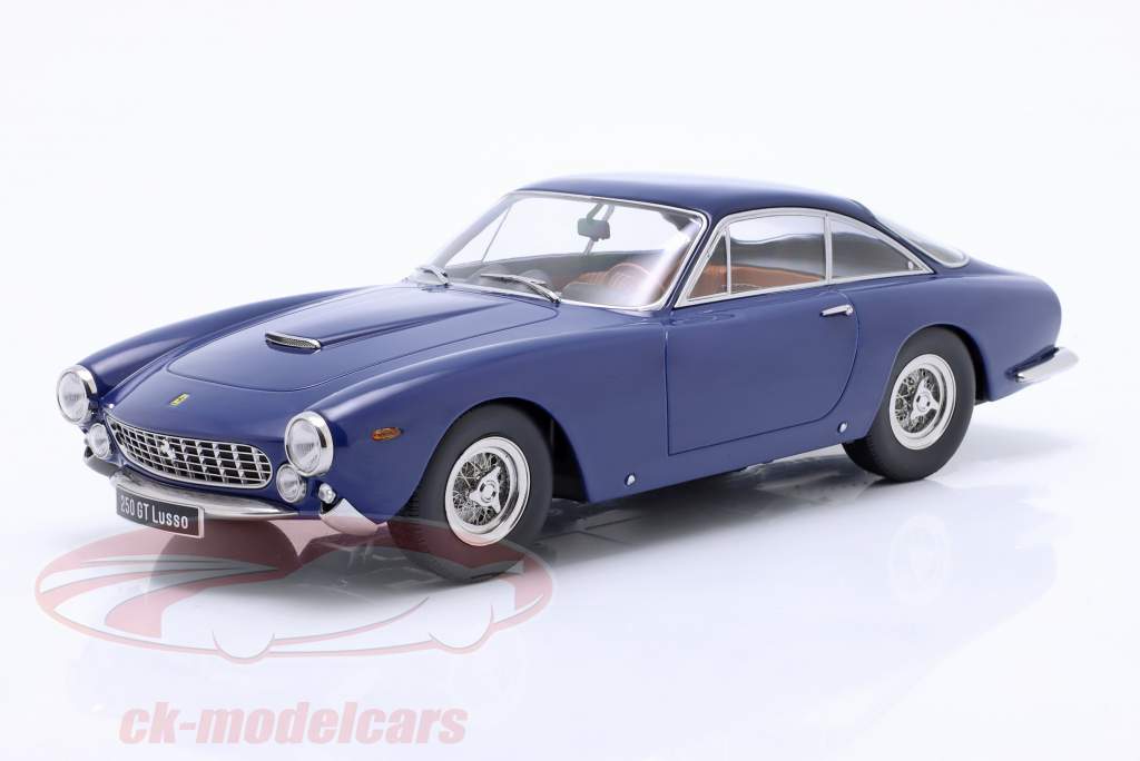 Ferrari 250 GT Lusso year 1962 blue 1:18 KK-Scale