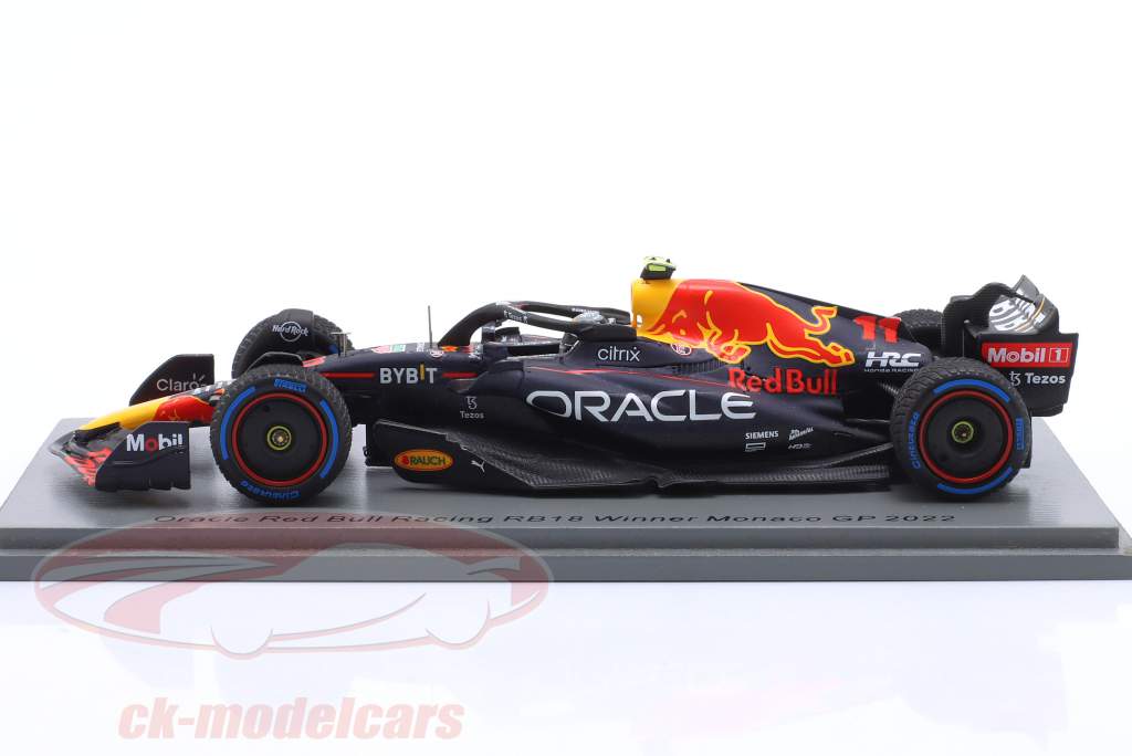 Sergio Perez Red Bull Racing RB18 #11 vinder Monaco GP formel 1 2022 1:43 Spark