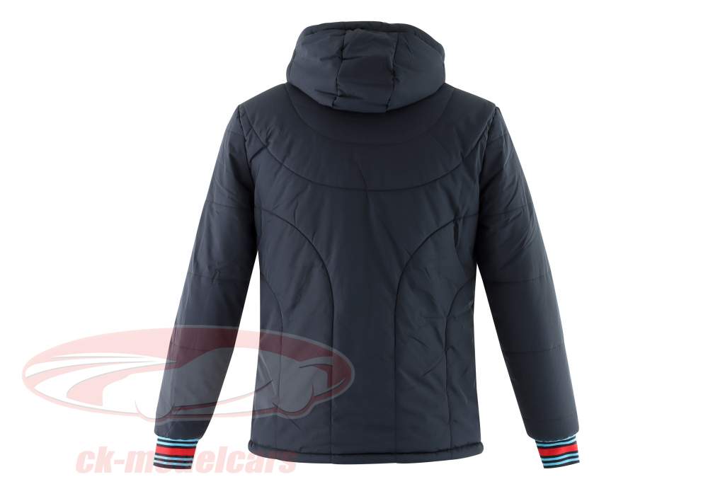 Porsche Martini Racing quilted jacket dark blue