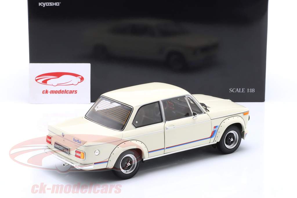 BMW 2002 Turbo Baujahr 1974 weiß 1:18 Kyosho