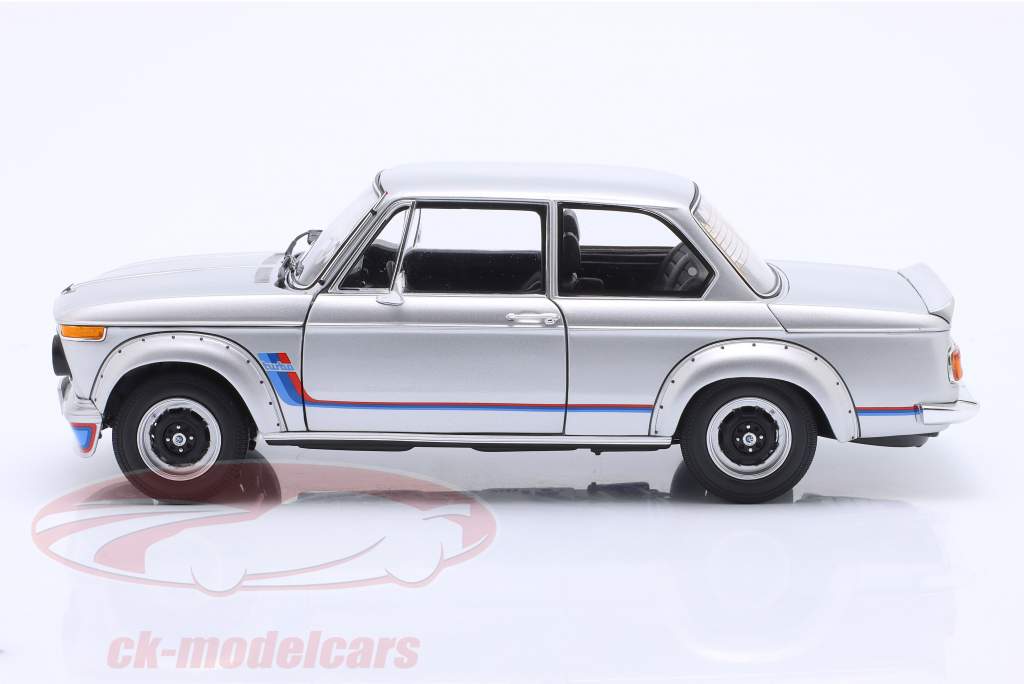 BMW 2002 Turbo Anno di costruzione 1974 argento 1:18 Kyosho