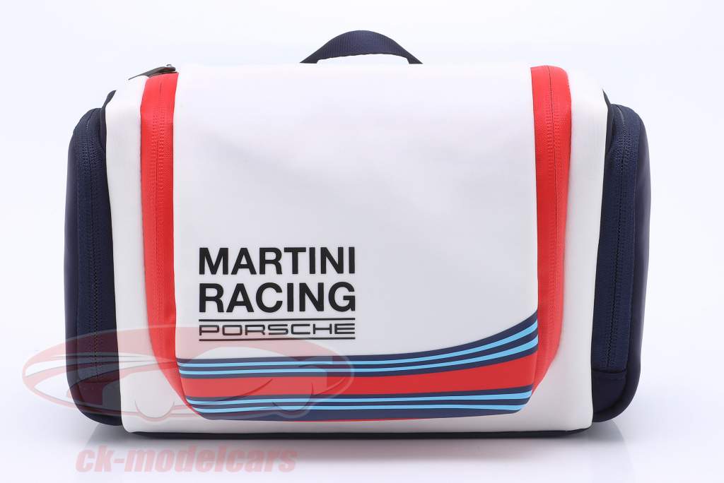 Porsche Martini Racing wash bag white / blue / red