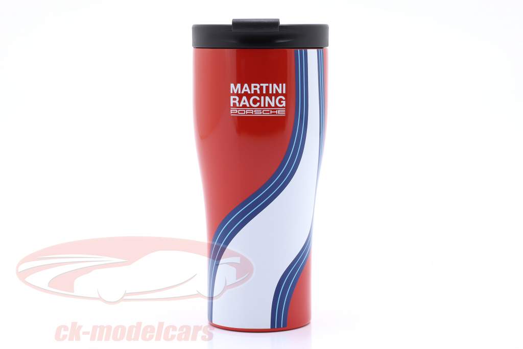 Porsche Martini Racing Thermobecher weiß / blau / rot