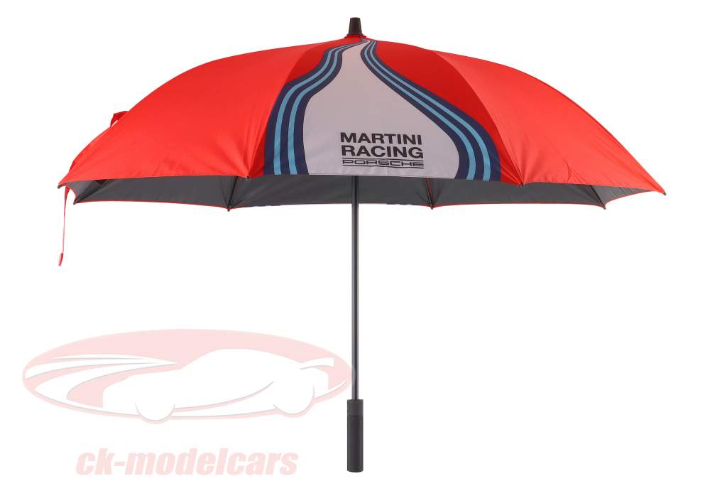 Porsche Martini Racing paraply hvid / blå / rød