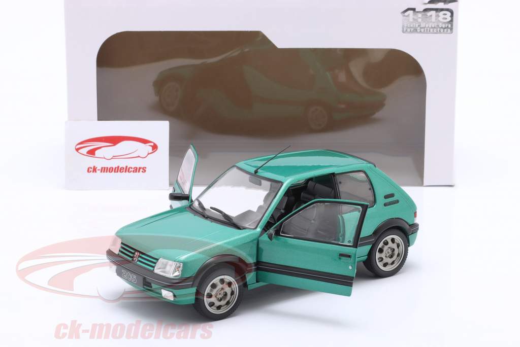 1:18 Peugeot 205 GTI Griffe - 1992 - Vert métallisé 1:18 Peugeot 205 GTI Griffe - 1992 - Vert métallisé