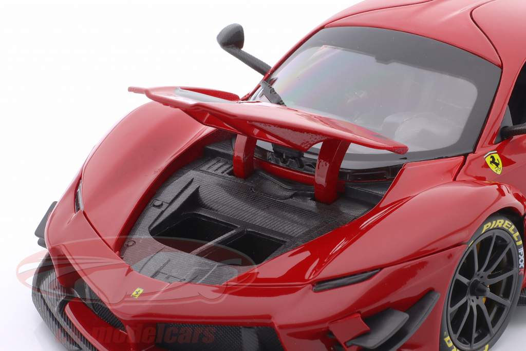 Ferrari FXX-K Evo Hybrid 6.3 V12 Année de construction 2018 rouge 1:18 Bburago