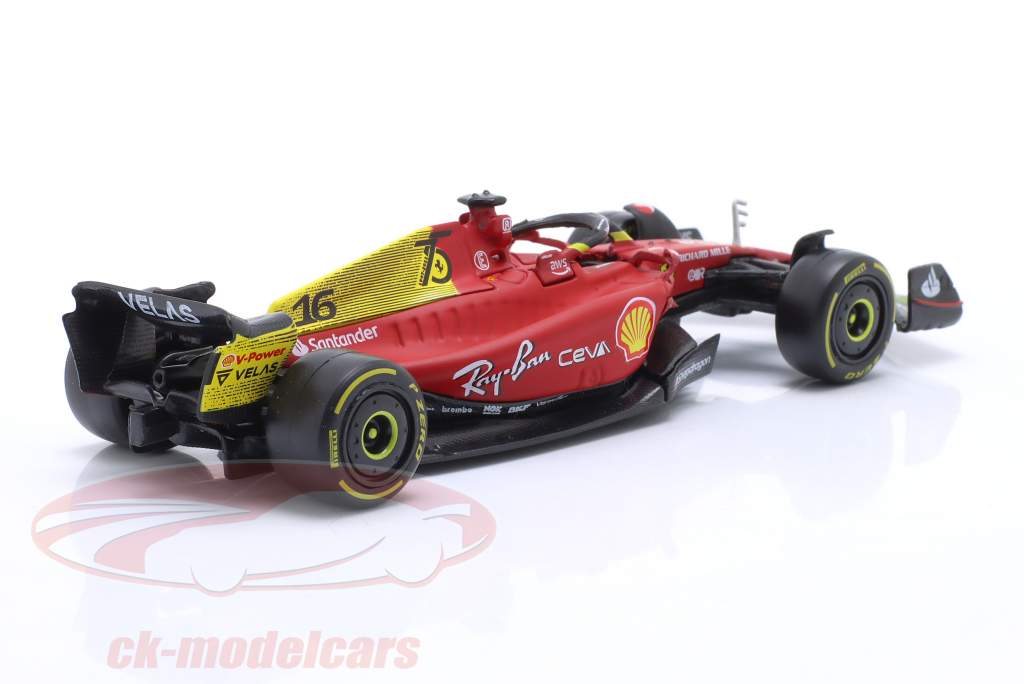 Charles Leclerc Ferrari F1-75 #16 2-й итальянский GP формула 1 2022 1:43 Bburago