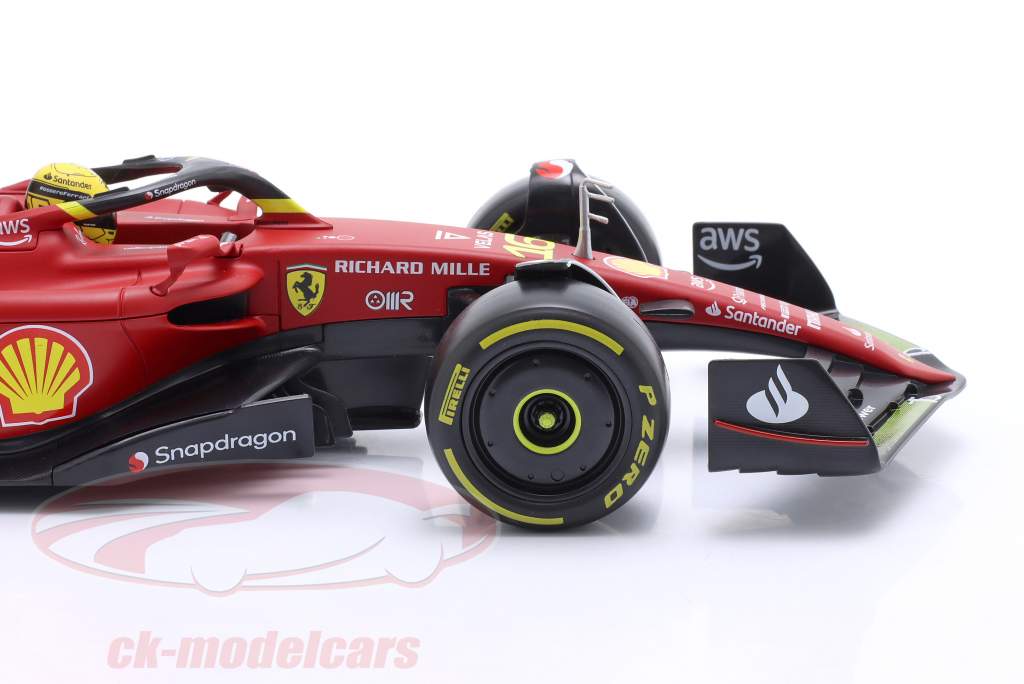 Charles Leclerc Ferrari F1-75 #16 2ème italien GP formule 1 2022 1:18 Bburago