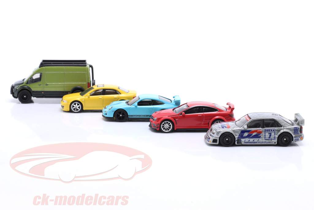 5-Car Set Germany in container pack 1:64 HotWheels