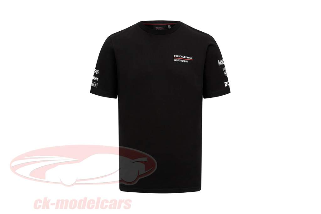 Porsche Motorsport T-Shirt Team Penske 963 Kollektion schwarz