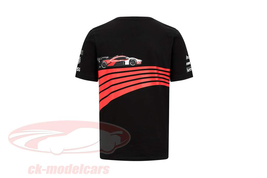 Porsche Motorsport camiseta Team Penske 963 coleção preto