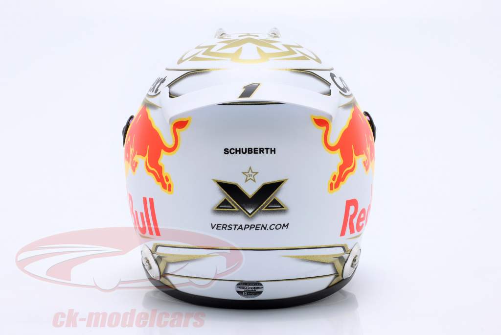 Max Verstappen #1 Red Bull Racing formula 1 World Champion 2022 helmet 1:2 Schuberth