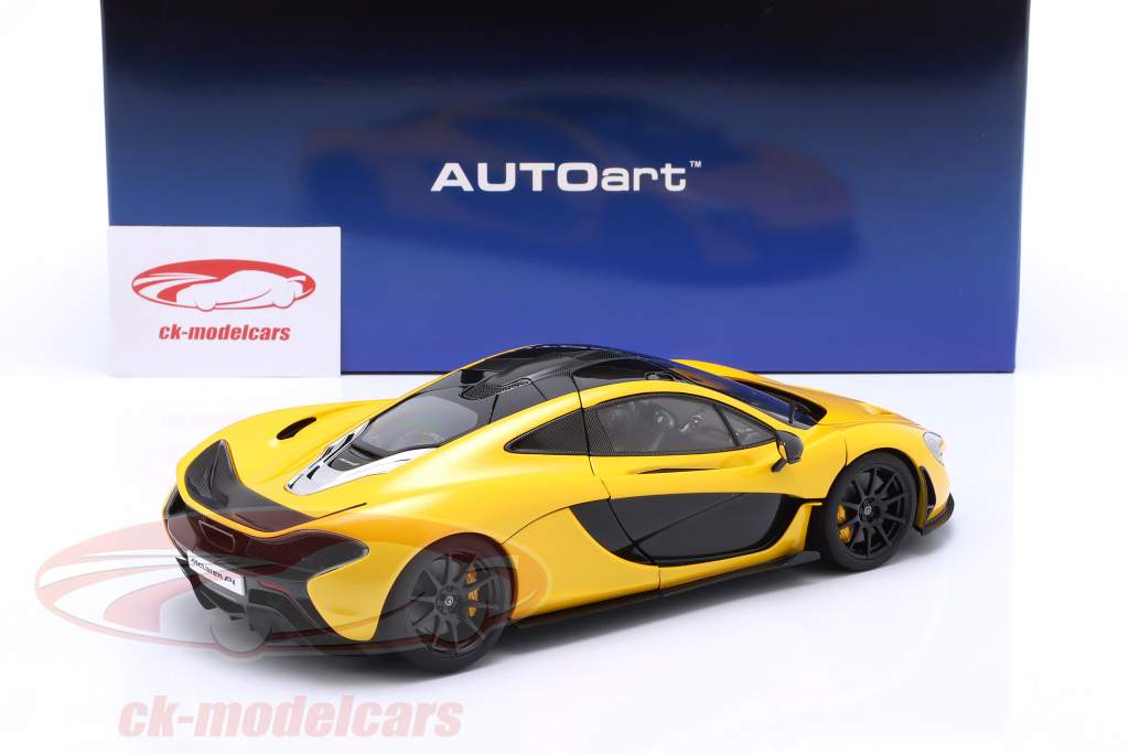 McLaren P1 Byggeår 2013 vulkan gul 1:18 AUTOart