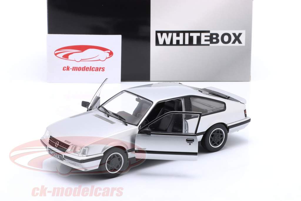Opel Monza A2 GSE Año de construcción 1983 plata 1:24 WhiteBox