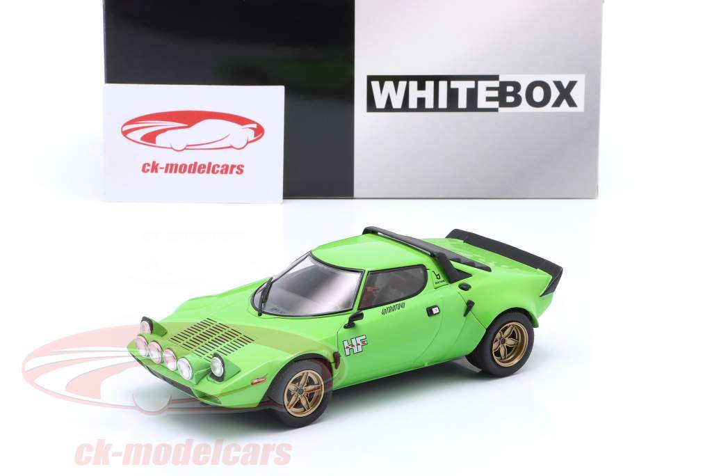 Lancia Stratos HF Anno di costruzione 1975 verde chiaro 1:24 WhiteBox