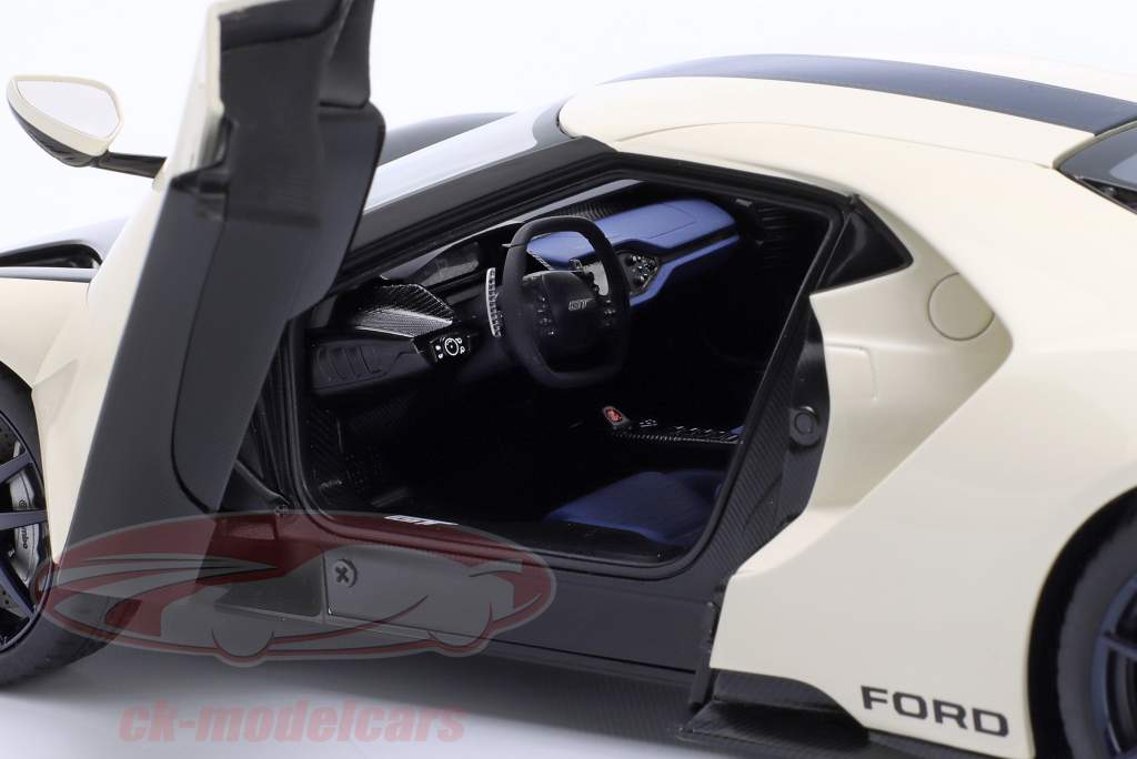 Ford GT 2022 '64 Prototype Heritage Edition Wimbledon weiß 1:18 AUTOart