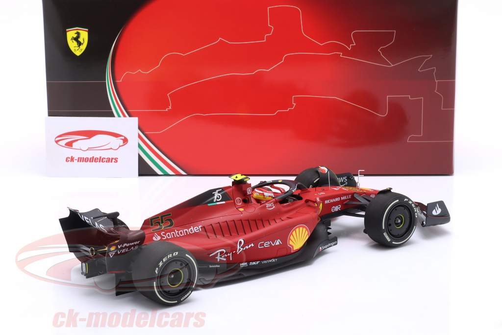 Carlos Sainz jr. Ferrari F1-75 #55 Australia GP formula 1 2022 1:18 BBR