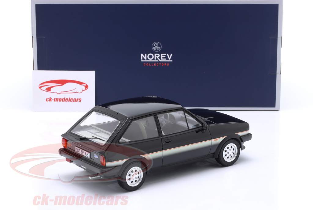 Ford Fiesta XR2 Año de construcción 1981 negro 1:18 Norev