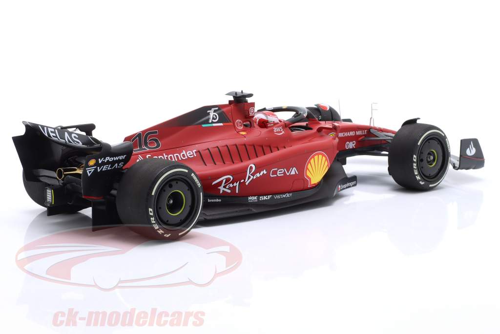 Charles Leclerc Ferrari F1-75 #16 ganador Australia GP fórmula 1 2022 1:18 BBR