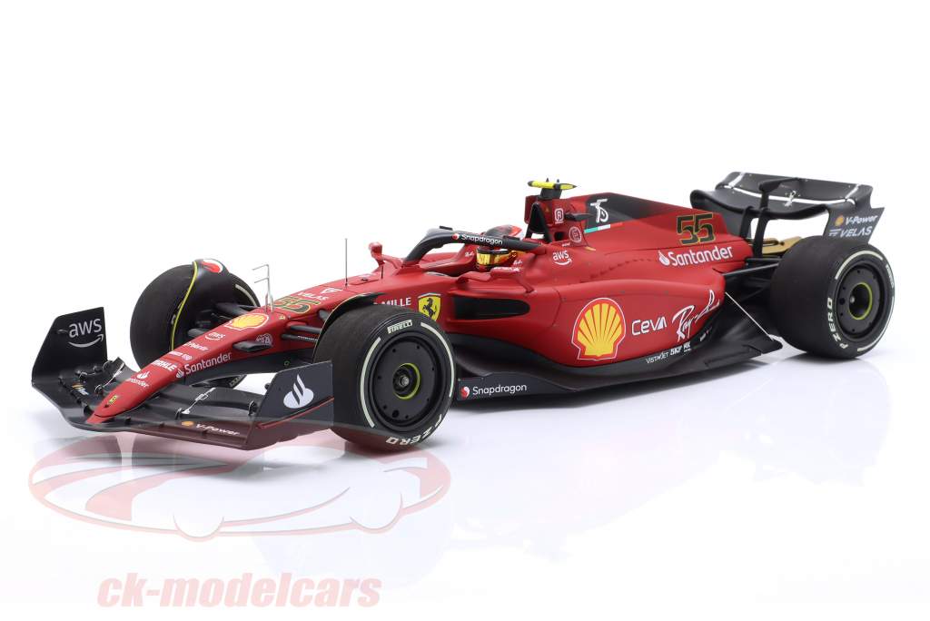 Carlos Sainz jr. Ferrari F1-75 #55 Australien GP Formel 1 2022 1:18 BBR
