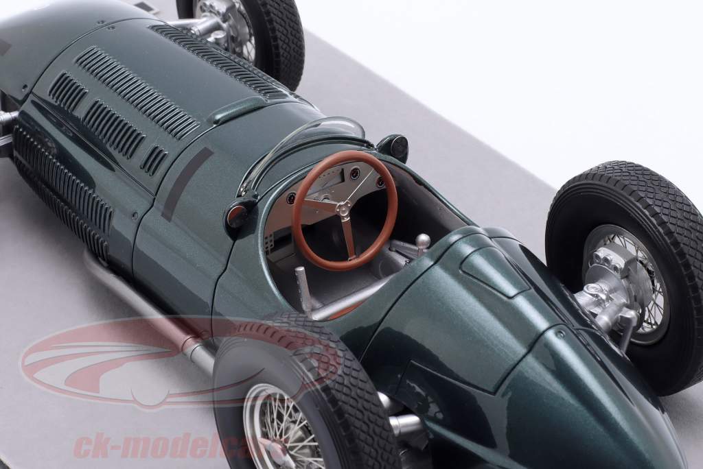 Reg Parnell BRM V16 ganador Buena madera trofeo fórmula 1 1950 1:18 Tecnomodel