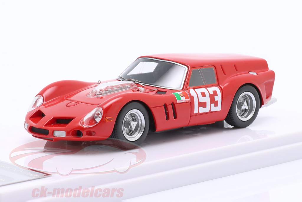 Ferrari 250 GT Breadvan #193 Ollon Villars hill climb 1962 Abate 1:43 Tecnomodel
