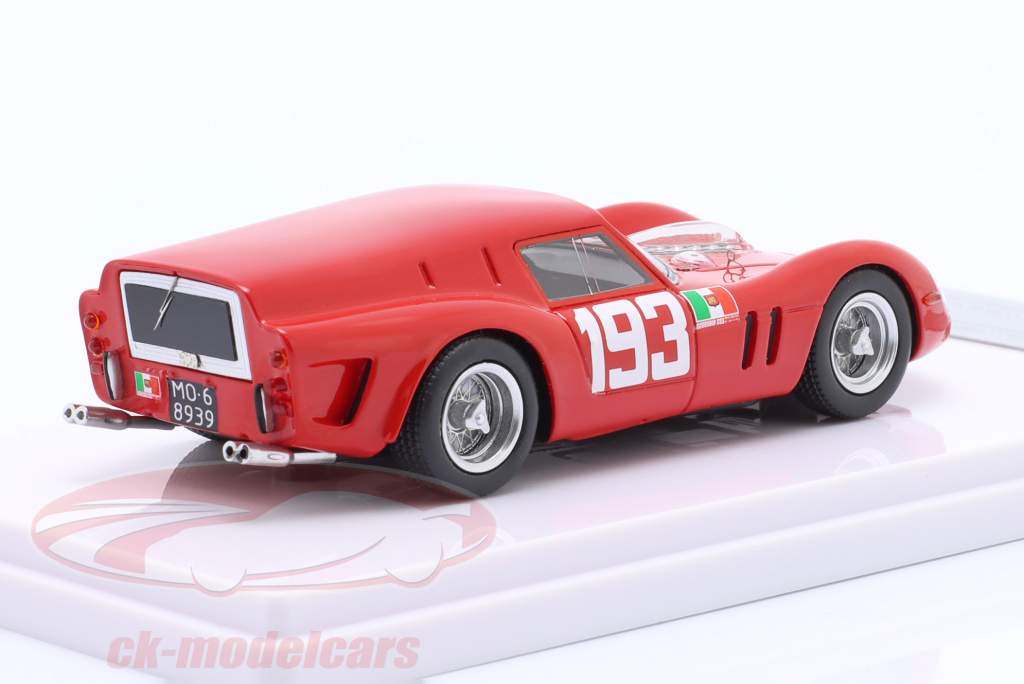 Ferrari 250 GT Breadvan #193 Ollon Villars bakkestigning 1962 Abate 1:43 Tecnomodel