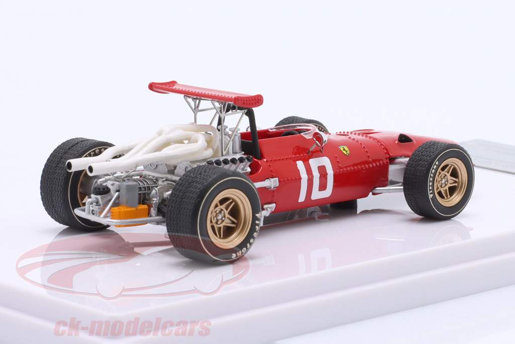 Jacky Ickx Ferrari 312 F1 #10 Holland GP formel 1 1968 1:43 Tecnomodel