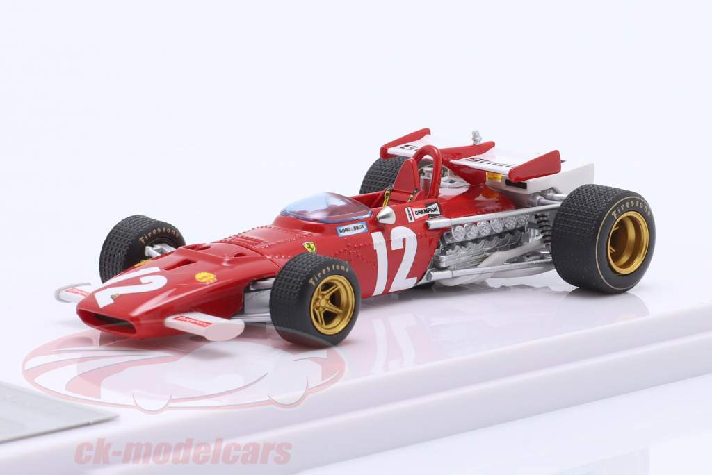 Jacky Ickx Ferrari 312B #12 winner Austria GP formula 1 1970 1:43 Tecnomodel