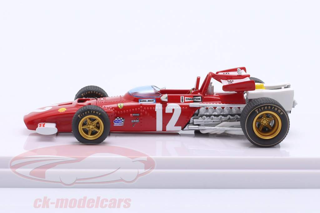 Jacky Ickx Ferrari 312B #12 gagnant L&#39;Autriche GP formule 1 1970 1:43 Tecnomodel