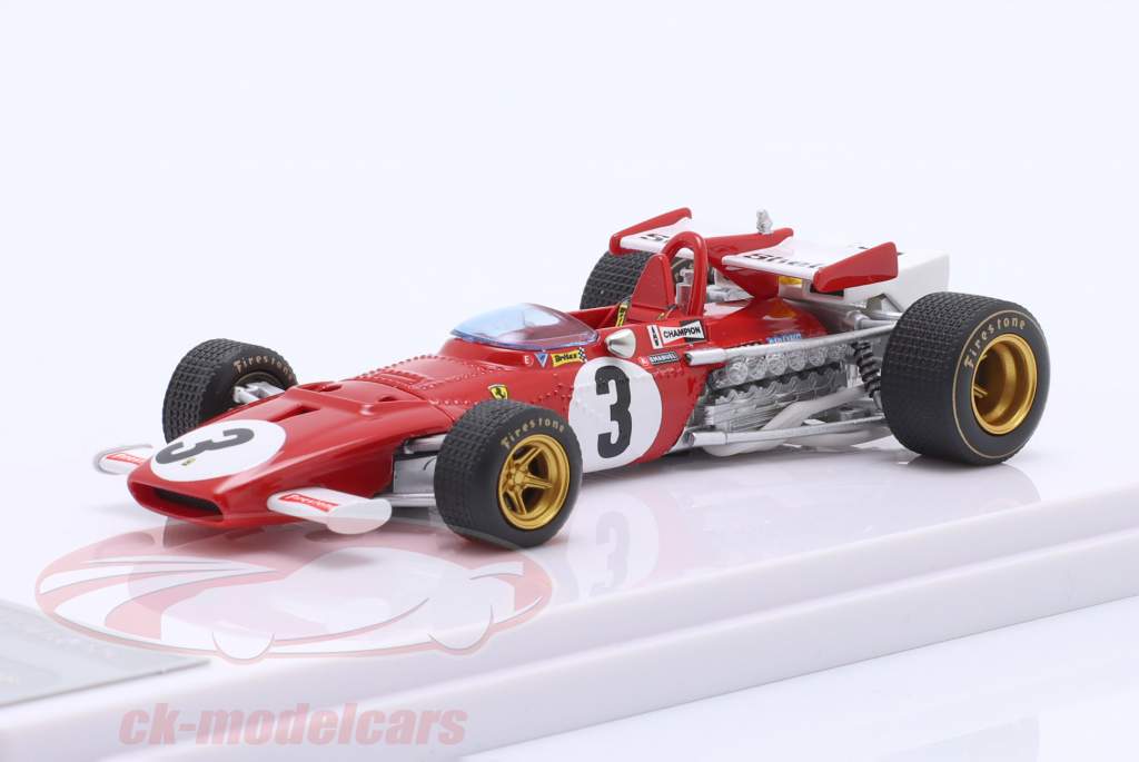 Jacky Ickx Ferrari 312B #3 gagnant Mexique GP formule 1 1970 1:43 Tecnomodel