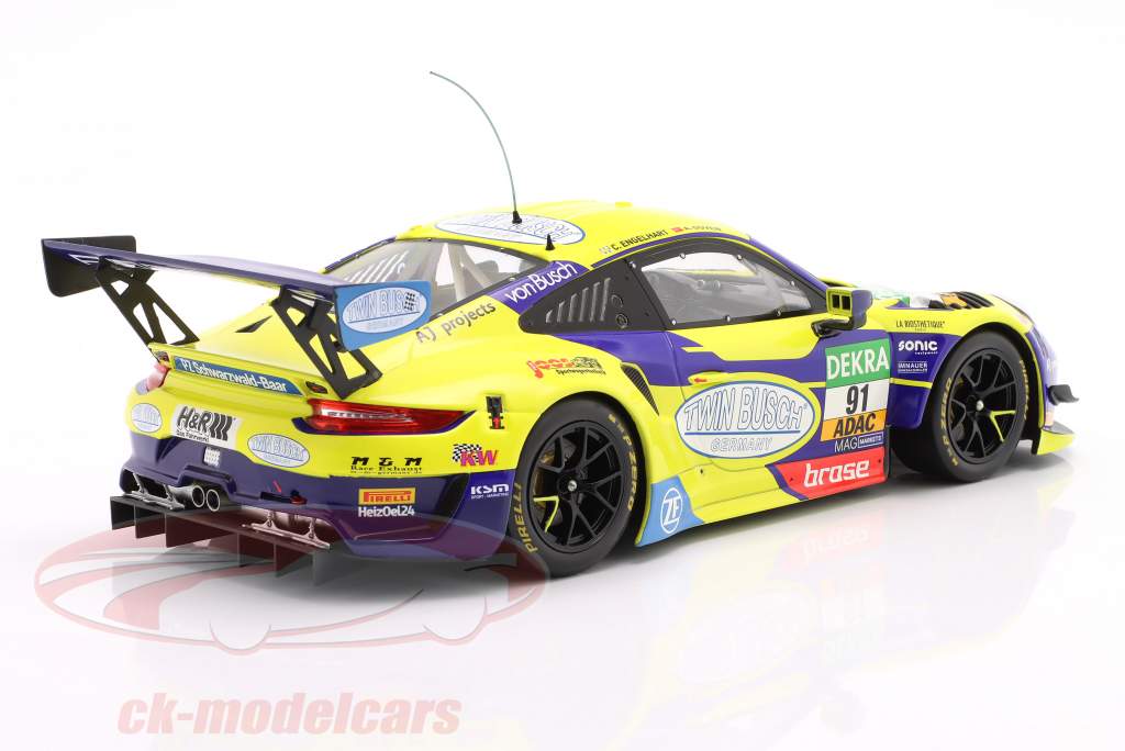Porsche 911 GT3 R #91 ADAC GT Masters Vice Mestre 2022 Engelhart, Güven 1:18 Ixo