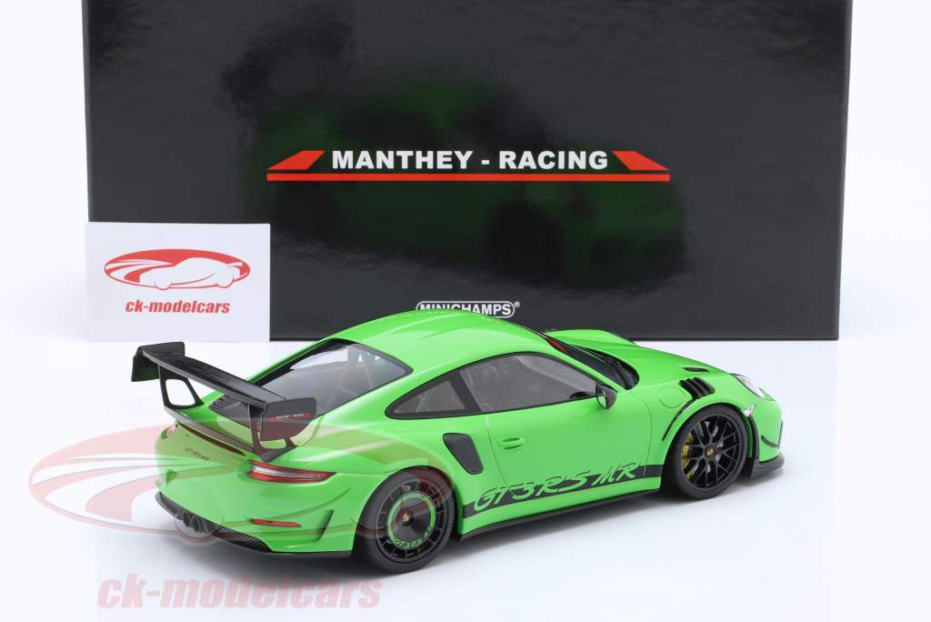 Porsche 911 (991.2) GT3 RS MR Manthey Racing 绿色的 1:18 Minichamps