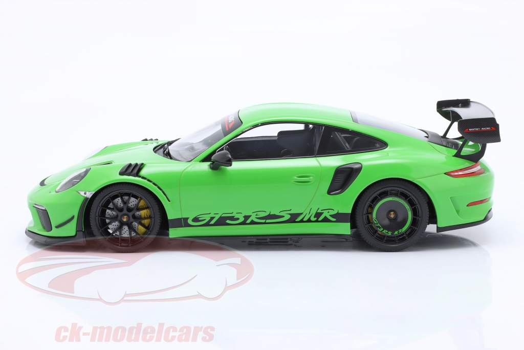 Porsche 911 (991.2) GT3 RS MR Manthey Racing grøn 1:18 Minichamps