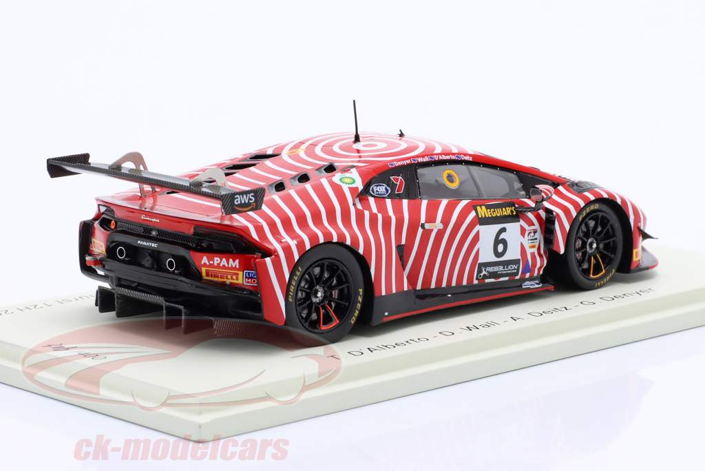Lamborghini Huracan GT3 Evo #6 5th 12h Bathurst 2022 Wall Racing 1:43 Spark