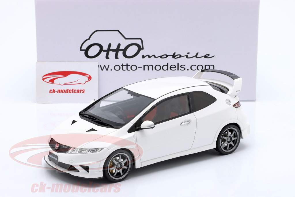 Honda Civic Type R (FN2) Mugen year 2010 white 1:18 OttOmobile