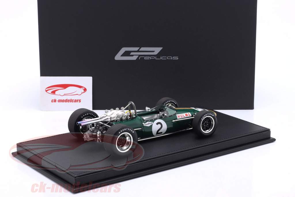 D. Hulme Brabham BT24 #2 3ro mexicano GP fórmula 1 Campeón mundial 1967 1:18 GP Replicas