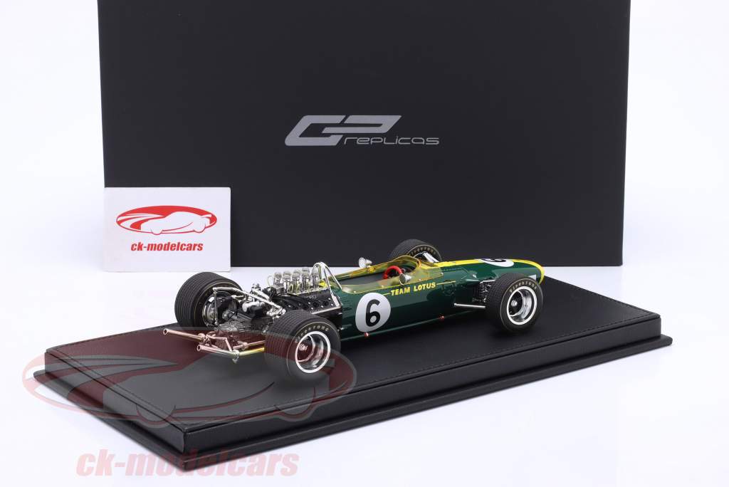 Graham Hill Lotus 49 #6 2do EE.UU GP fórmula 1 1967 1:18 GP Replicas