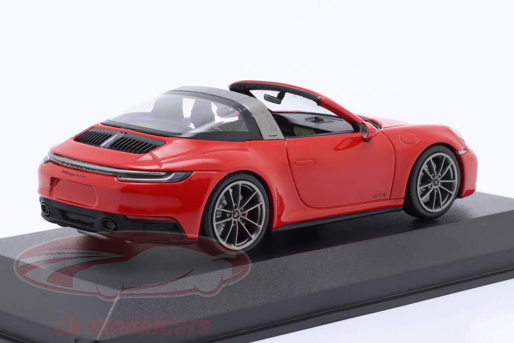 Porsche 911 (992) Targa 4 GTS 建设年份 2022 守卫 红色的 1:43 Minichamps