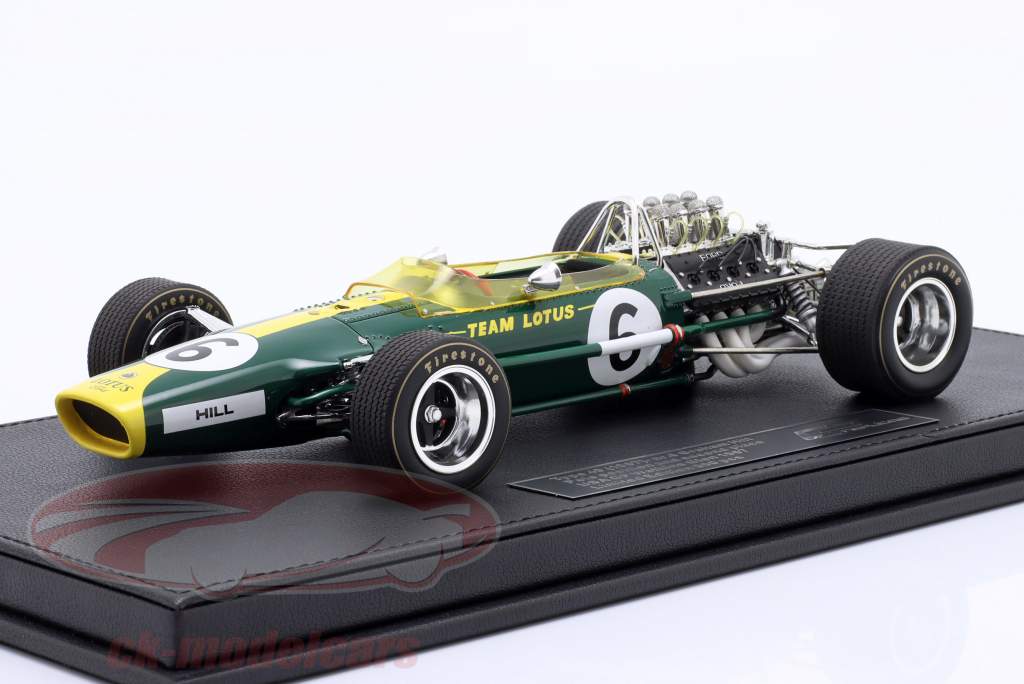 Graham Hill Lotus 49 #6 2do EE.UU GP fórmula 1 1967 1:18 GP Replicas